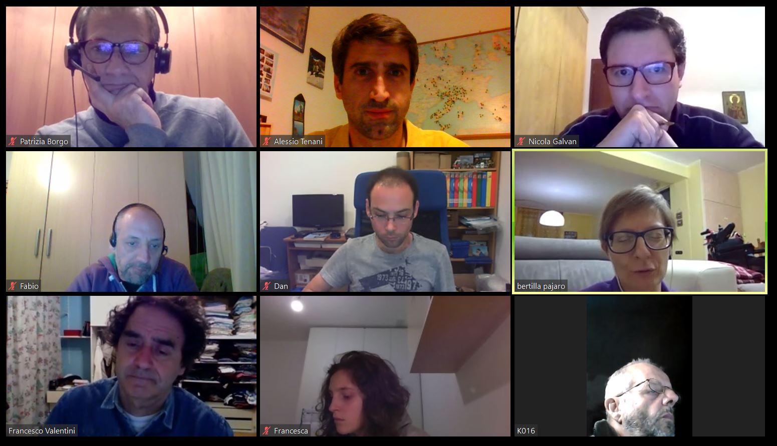 GRUPPO TRAIL-O AL LAVORO VIRTUALMENTE