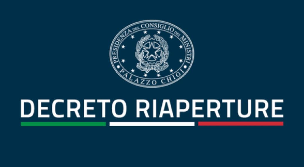 DECRETO RIAPERTURE: INTEGRAZIONE