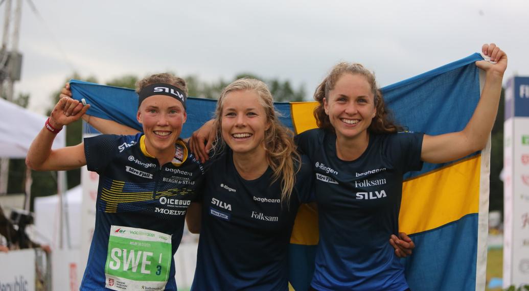 WOC2021: LA SVEZIA CAMPIONE RELAY DONNE E UOMINI