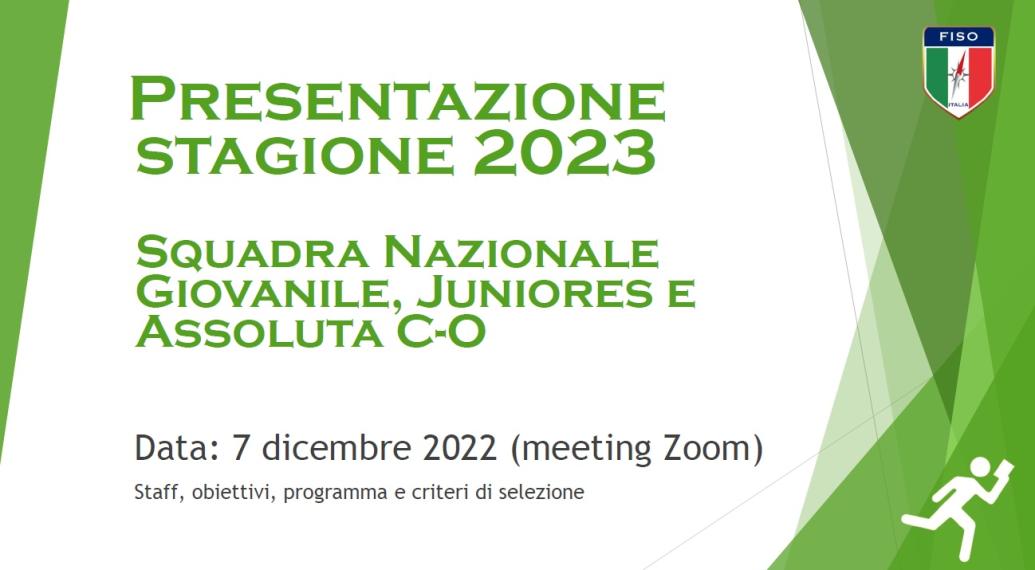 7 DICEMBRE IL MEETING ON LINE DELLE RAPPRESENTATIVE NAZIONALI C-O