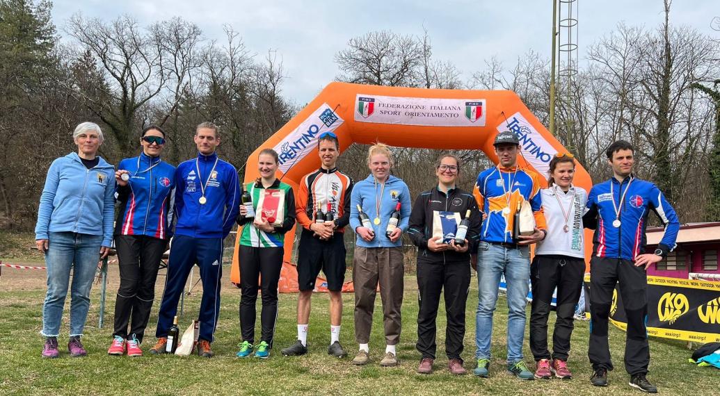 MTB-O:  RICCARDO ROSSETTO E IRIS PECORARI CAMPIONI ITALIANI LONG