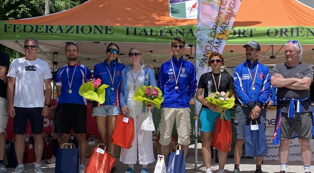MTB-O: IRIS PECORARI E RICCARDO ROSSETTO CAMPIONI MIDDLE