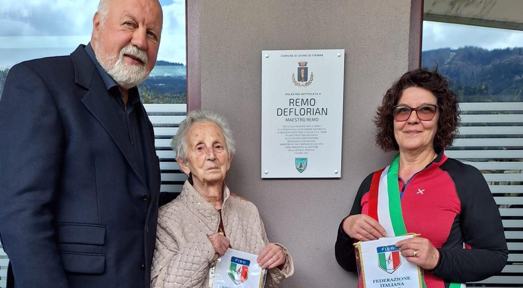 UNA PALESTRA DEDICATA A REMO DEFLORIAN