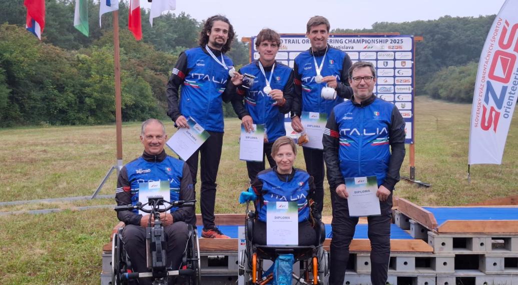 TRAIL-O: ARGENTO MONDIALE PER L