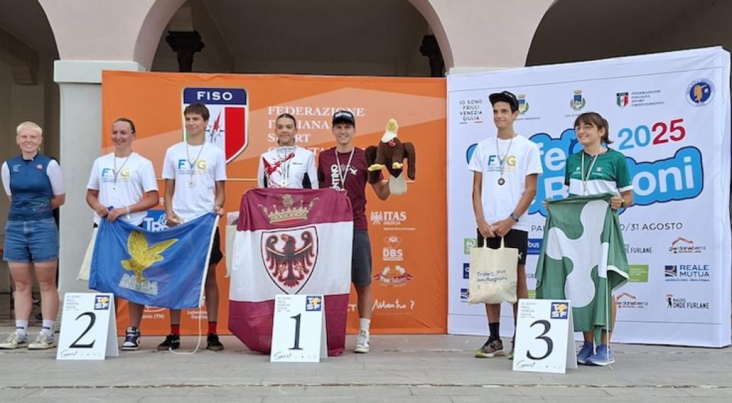 TROFEO DELLE REGIONI: TRENTINO PARTE IN TESTA 