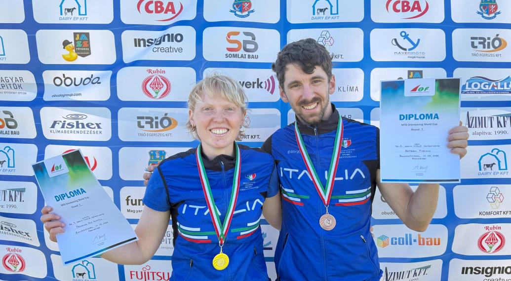 MTB-O: IN UNGHERIA BRILLA IRIS PECORARI, 1^, E FABIANO BETTEGA, 3°