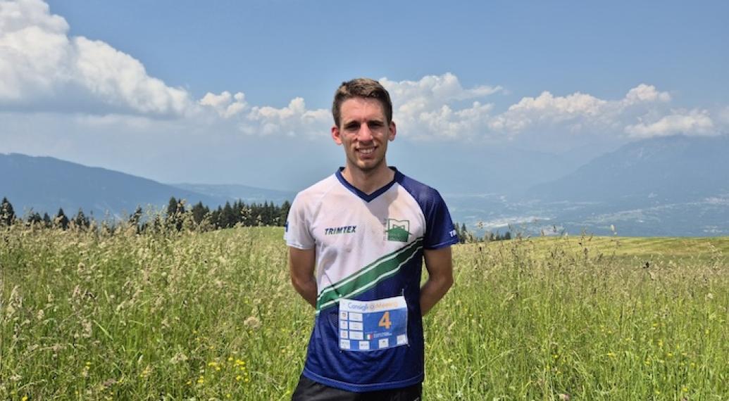 DAMIANO BETTEGA  E ISSY SUNLEY VINCONO LA LONG DEL CANSIGLIO ORIENTEERING MEETING. 