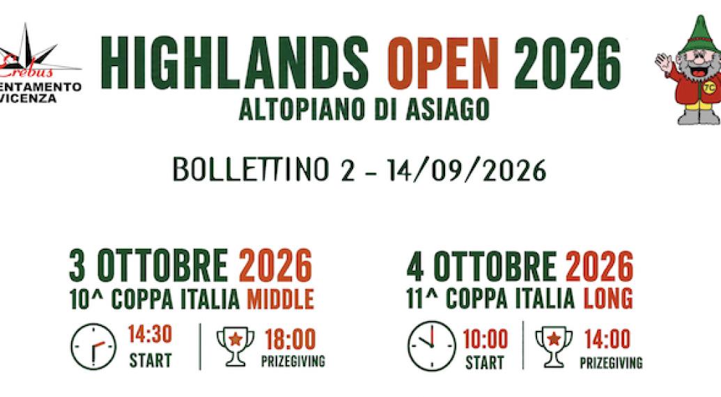 ECCO LA 21°  EDIZIONE DEGLI 